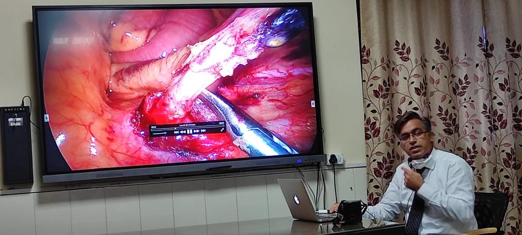 Invited lecture on Carcinoma Rectum at SGT Medical College, Gurgaon