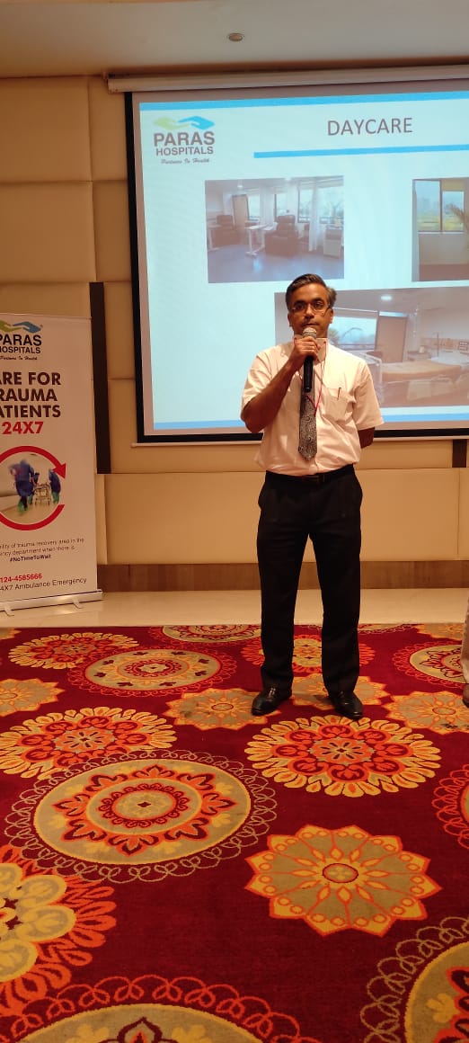 Interacting with Doctors, Gurgaon Nursing Home Association